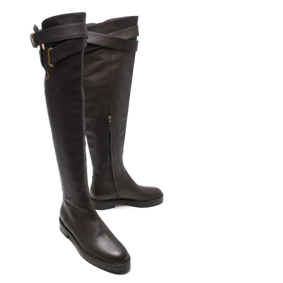 VALENTINO GARAVANI Leather BOWRAP Boots sz36 - Picture 3 of 14